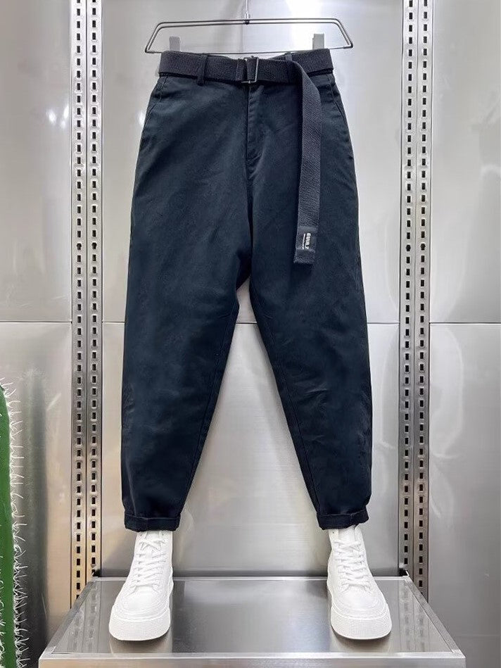 Zelario™ | Bel Detaylı Capri Pantolon