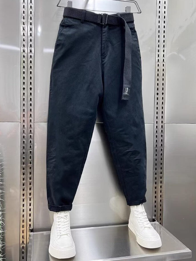 Zelario™ | Bel Detaylı Capri Pantolon