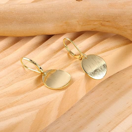 Shiello™ - Işıltılı Disk Küpeler