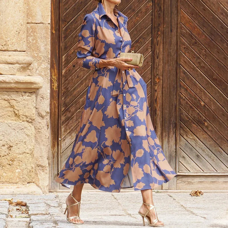 Élise | Uzun Kollu Şık Elbise