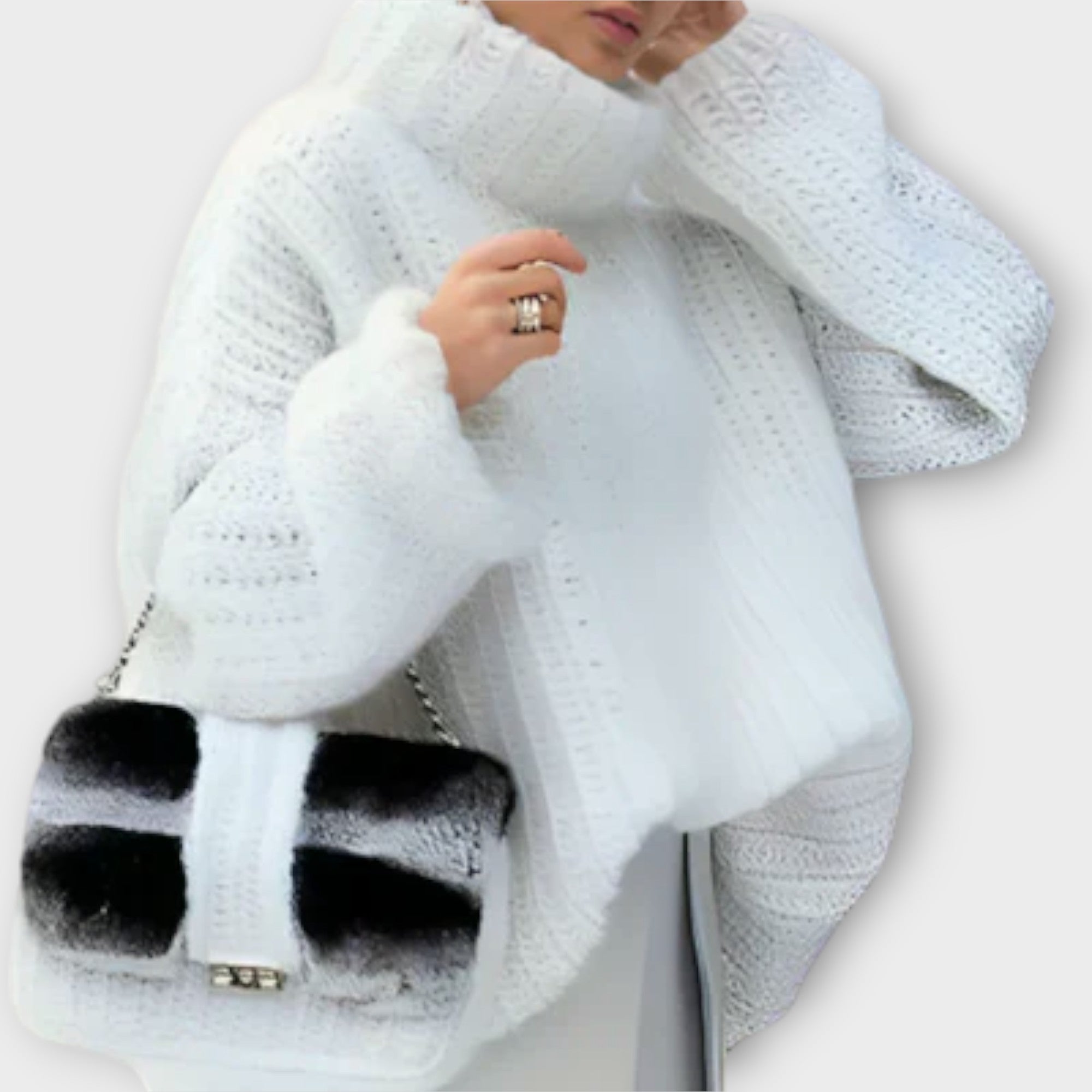 Paulina - Yumuşak Uzun Kollu Kadın Kapüşonlu Sweatshirt